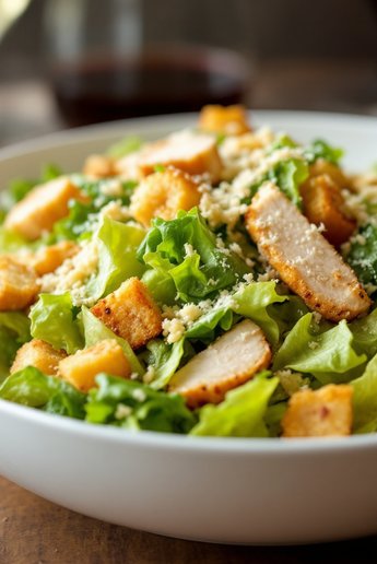 Салат «Цезарь» с соусом Цезарь Пармезан