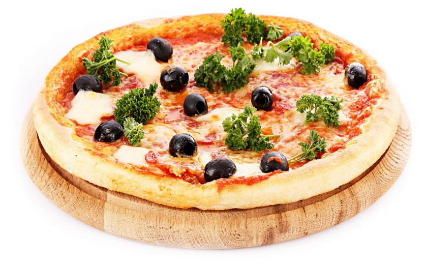 Пицца «Маргарита» с маслинами